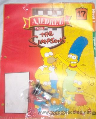Juegos de mesa: AJEDREZ CON THE SIMPSONS N&ordm; 17, FASC&Iacute;CULO Y PIEZA - Foto 1