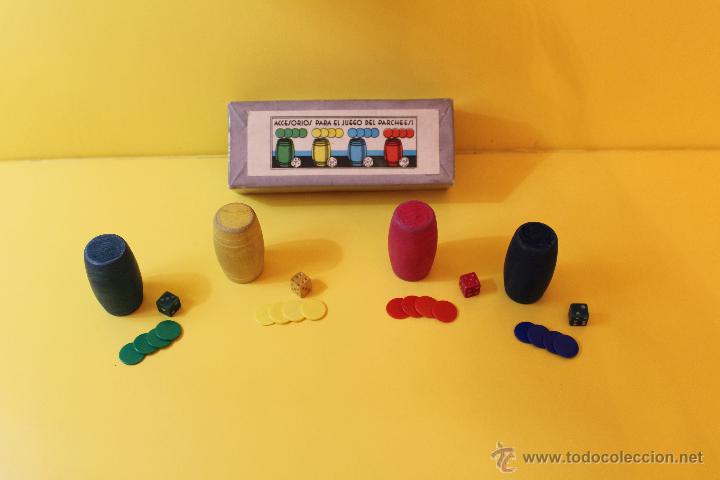 Juegos de mesa: ACCESORIOS PARA EL JUEGO DEL PARCHEESI - Foto 1