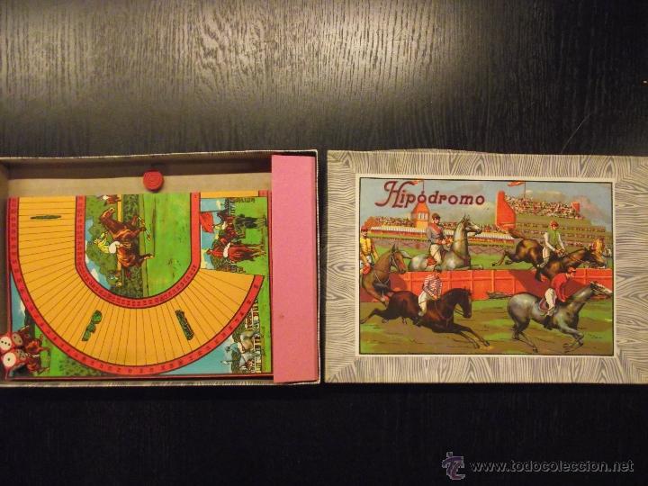 Juegos de mesa: HIPODROMO, JUEGO DE MESA A&Ntilde;OS 40 - Foto 1