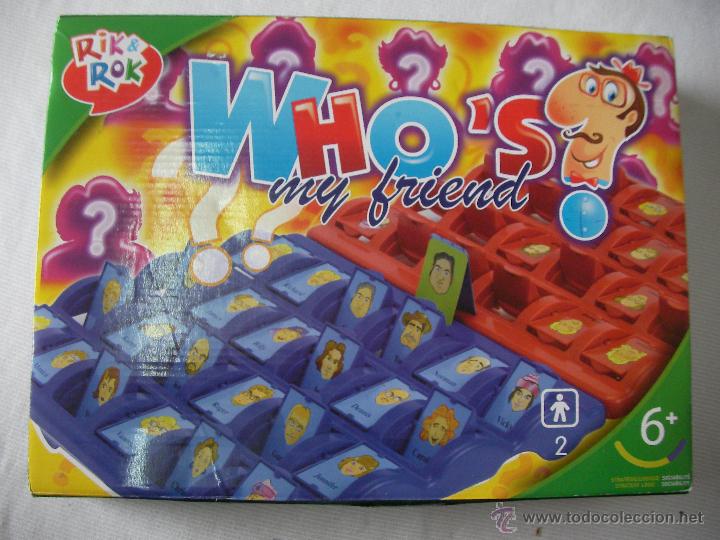 Juegos de mesa: &iquest;QUIEN ES MI AMIGO?  - NUEVO PRECINTADO - Foto 1