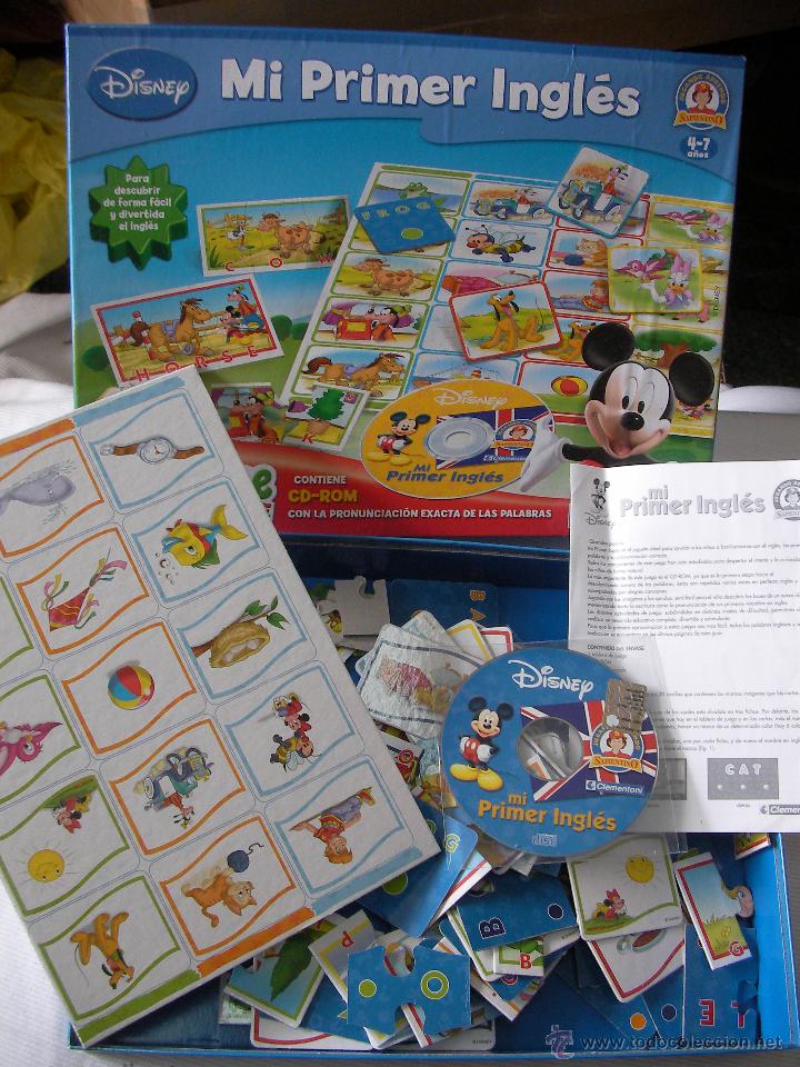 Juegos de mesa: MI PRIMER INGLES - DISNEY - Foto 2