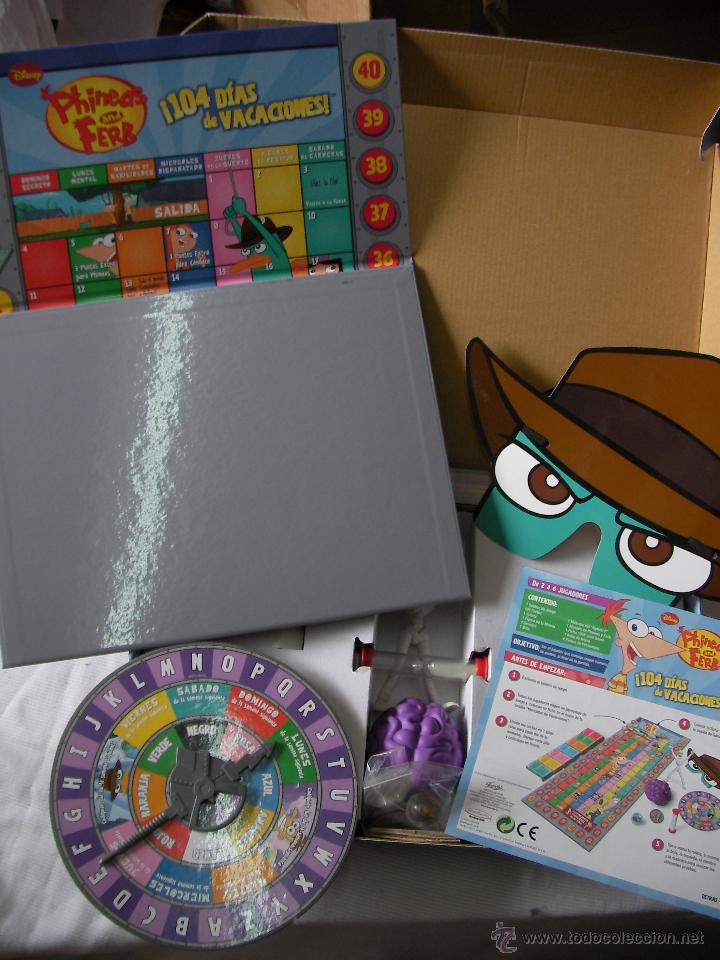 Juegos de mesa: JUEGO DE MESA PHINEAS Y FERB NUEVO PRECINTADO - Foto 2
