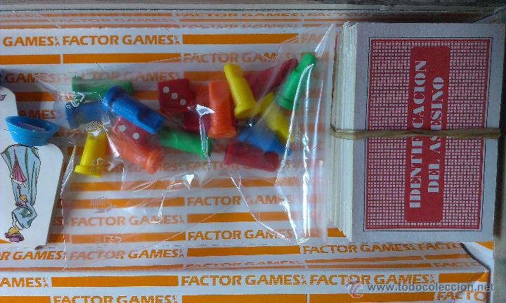 Juegos de mesa: ASESINATO EN EL ORIENT EXPRESS, JUEGO TEMATICO FACTOR GAMES COMPLETO, VERSION IGUAL QUE NAC - Foto 5