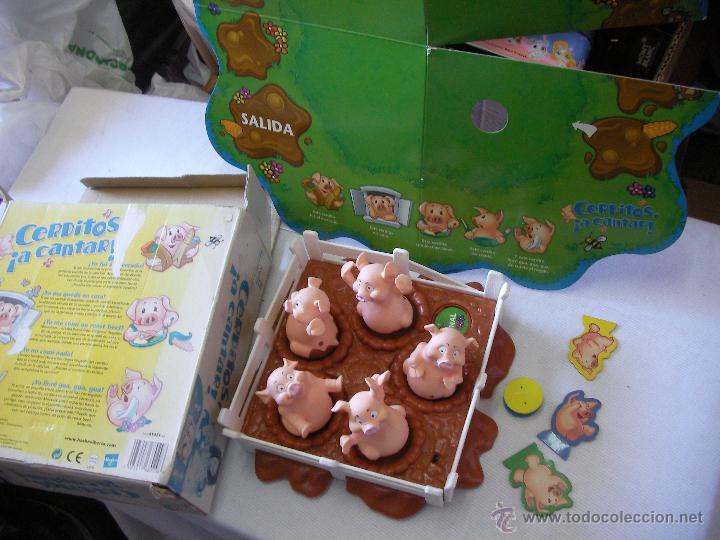 Juegos de mesa: ANTIGUO JUEGO MB - CERDITOS A CANTAR - Foto 2