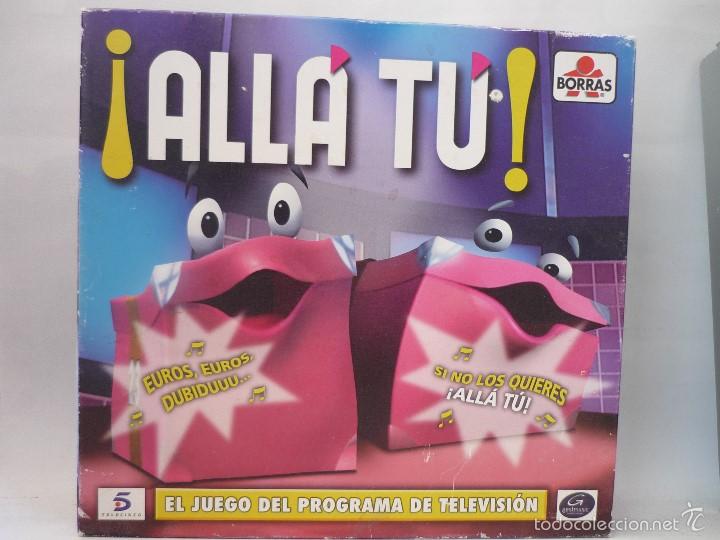 Juegos de mesa: JUEGO DE MESA ALLA T&Uacute;.( BORRAS) - Foto 1