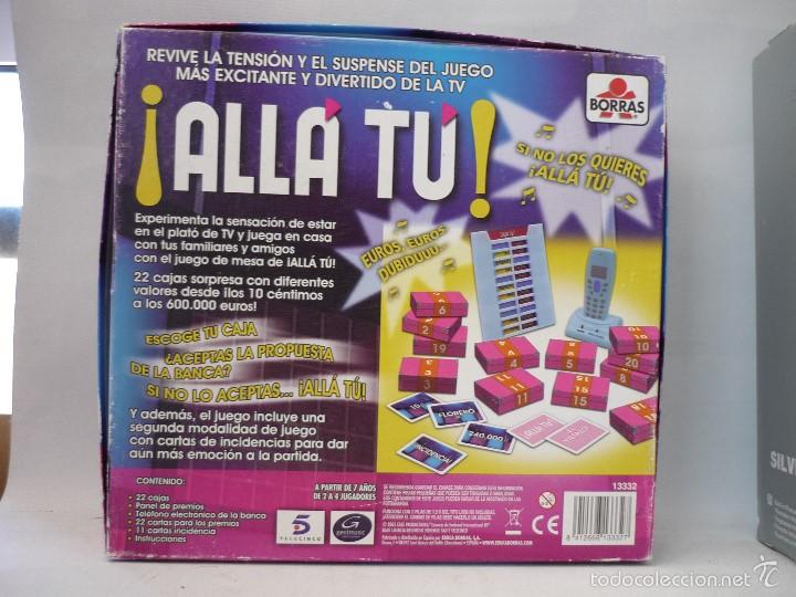 Juegos de mesa: JUEGO DE MESA ALLA T&Uacute;.( BORRAS) - Foto 3