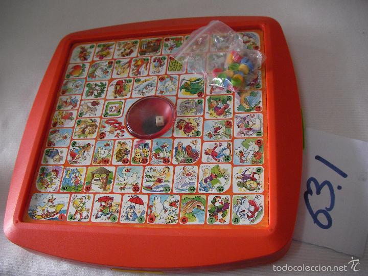 Juegos de mesa: ANTIGUO PARCHIS OCA AUTOMATICO CON SUS FICHAS - Foto 2