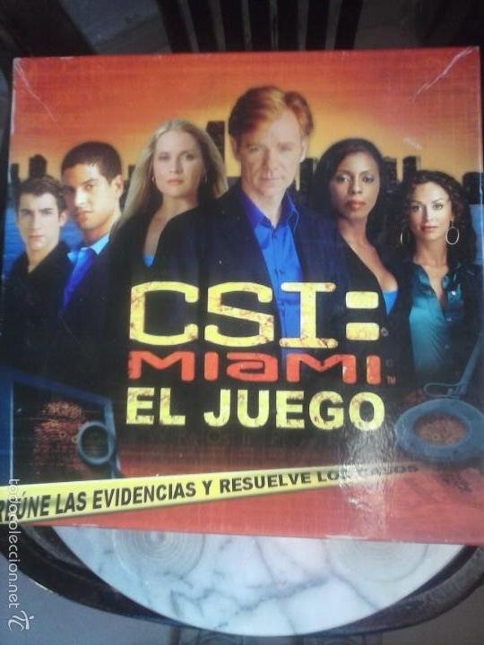 Juegos de mesa: C.S.I MIAMI-JUEGO DE MESA. - Foto 1
