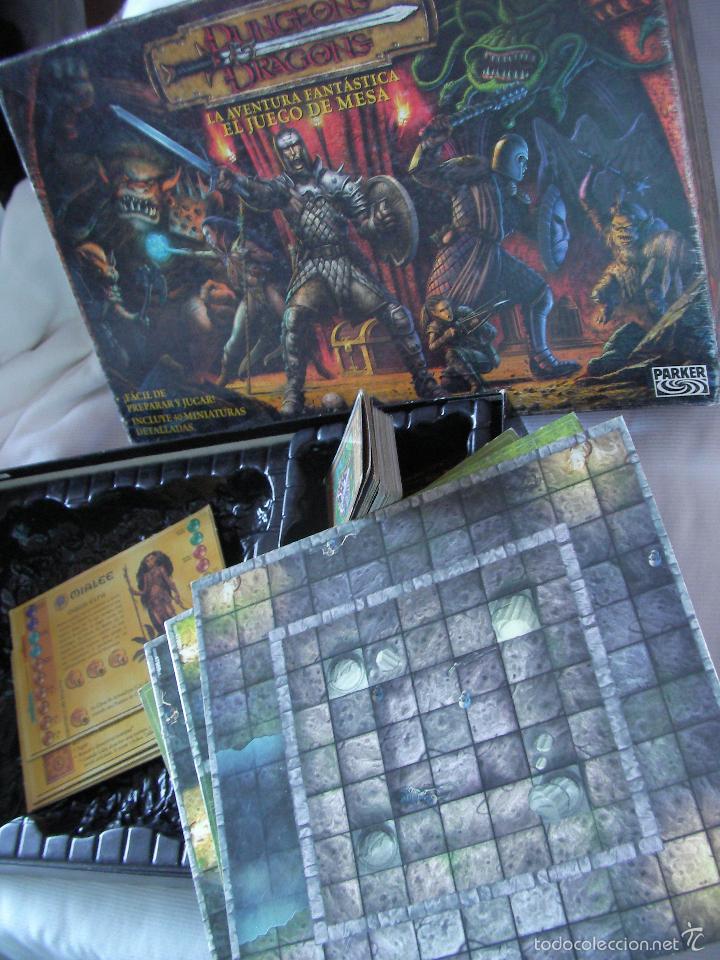 Juegos de mesa: CAJA Y COMPLEMENTOS DRAGONES Y MAZMORRAS - Foto 2