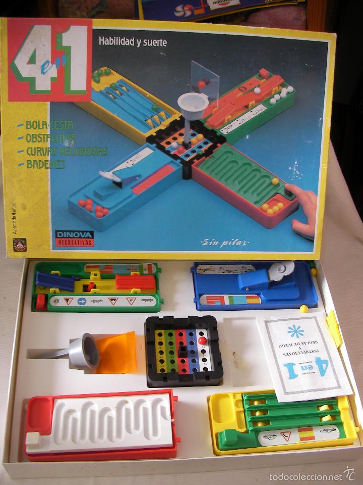 Juegos de mesa: ANTIGUO JUEGO - 4 EN 1 - Foto 1