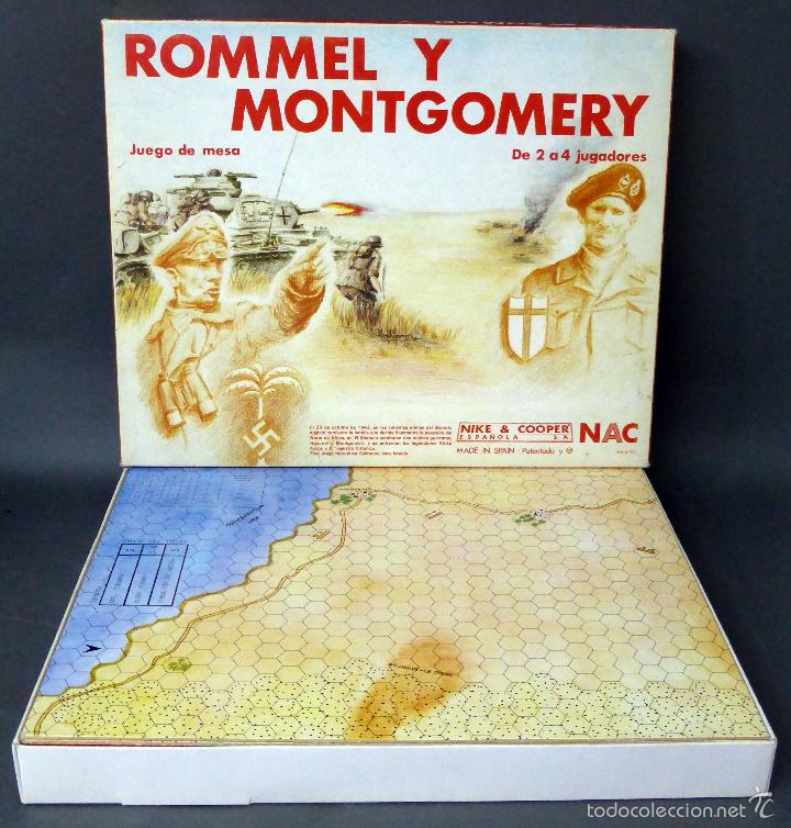 Rommel y montgomery nac juego de guerra mesa co - Sold through Direct Sale  - 57604013
