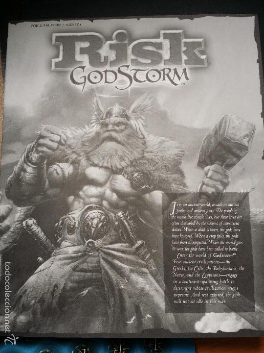 Juegos de mesa: RISK GODSTORM - EEUU - IMPORTACI&Oacute;N. - Foto 4