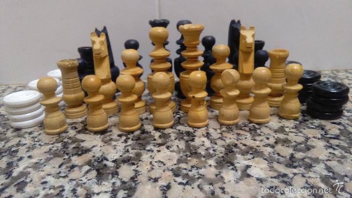 Juegos de mesa: JUEGO DE AJEDREZ Y DAMAS - Foto 4