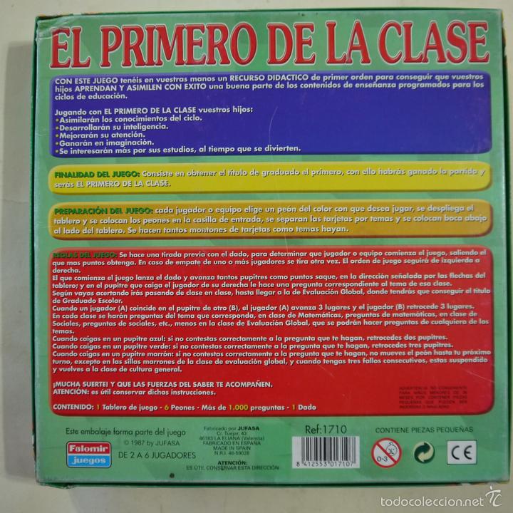 Falomir – El Primero De La Clase 1.000 Preguntas, Juego De Mesa Educativo Para Niños De Primaria