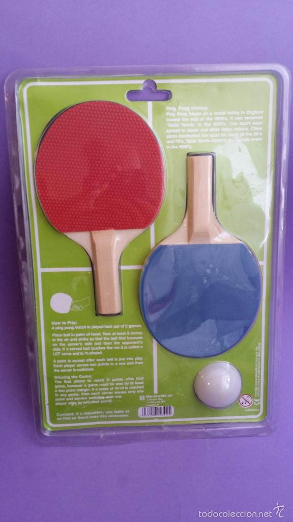 Juegos de mesa: SET MINI O DE OFICINA DE PING PONG. NUEVO. - Foto 2