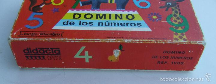 Juegos de mesa: DOMINO DE LOS NUMEROS DIDACTA REF. 1005 COMPLETO A&Ntilde;O 1969 - Foto 3