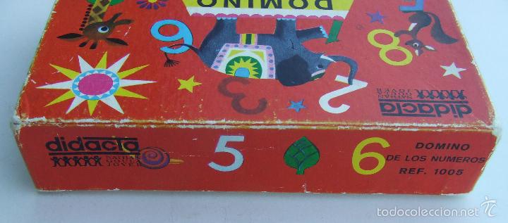Juegos de mesa: DOMINO DE LOS NUMEROS DIDACTA REF. 1005 COMPLETO A&Ntilde;O 1969 - Foto 5