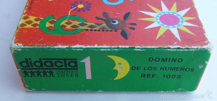 Juegos de mesa: DOMINO DE LOS NUMEROS DIDACTA REF. 1005 COMPLETO A&Ntilde;O 1969 - Foto 6