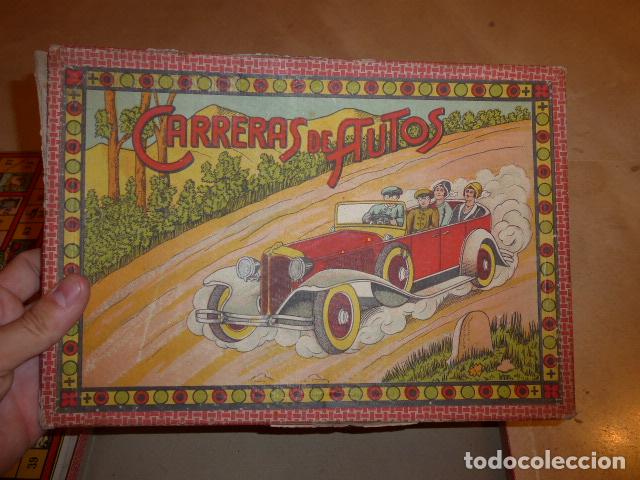 * antiguo juego de mesa de carreras de autos, d - Comprar ...