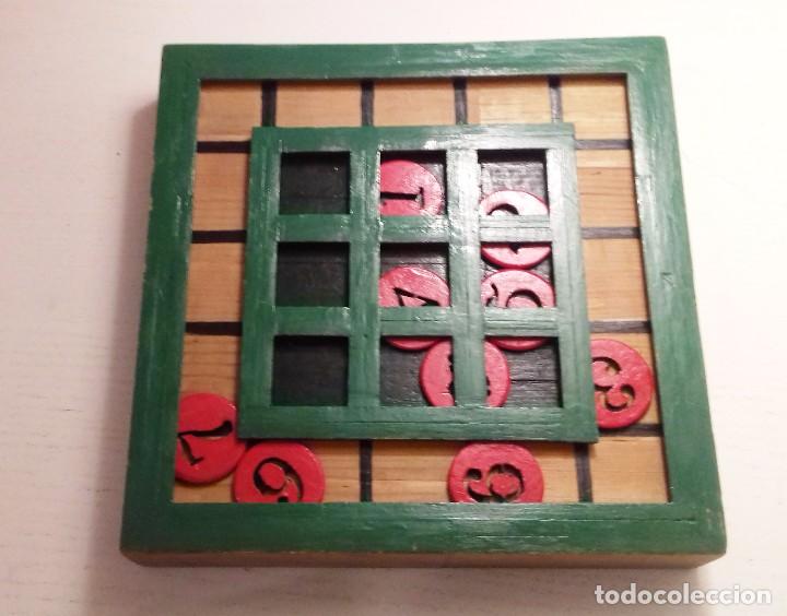 Antiguo Sudoku De Madera Artesanal Para Ninos Comprar Juegos De