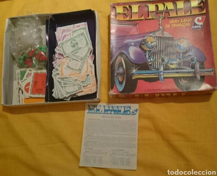 Juegos de mesa: El pal&eacute; Cefa 1988 completo - Foto 1