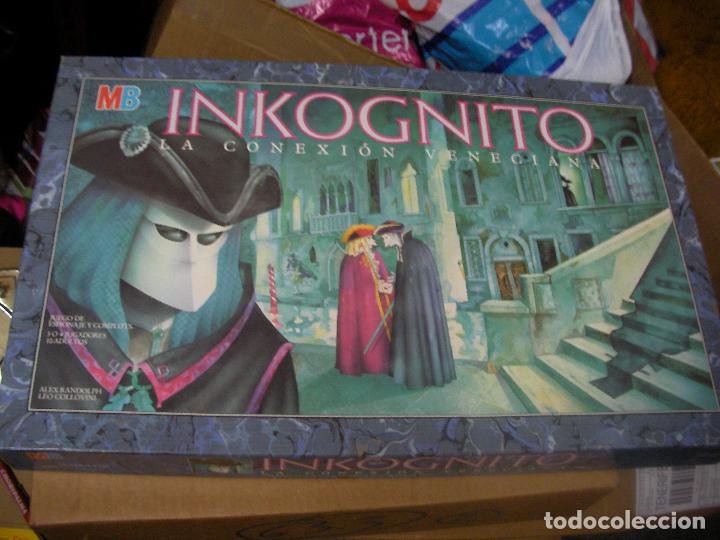 Juegos de mesa: ANTIGUO JUEGO MB - INKOGNITO - Foto 1