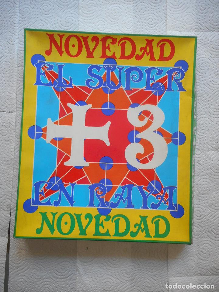 Juegos de mesa: El Super + 3 en Raya. Juego de mesa. Sin uso - Foto 1