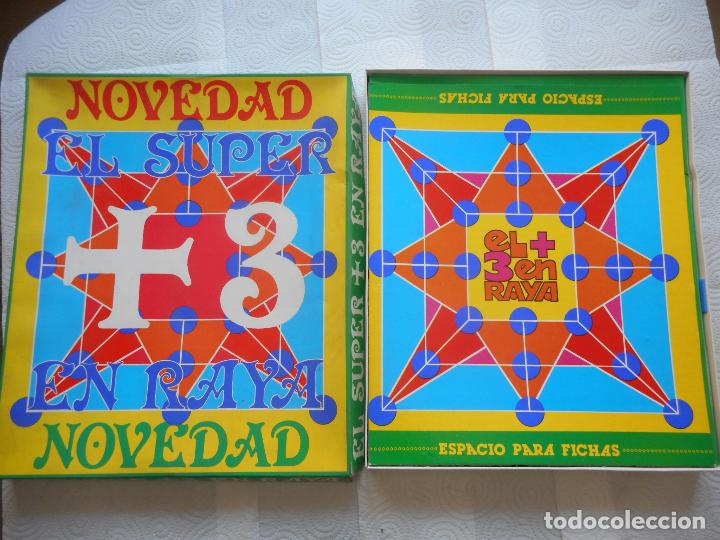 Juegos de mesa: El Super + 3 en Raya. Juego de mesa. Sin uso - Foto 2