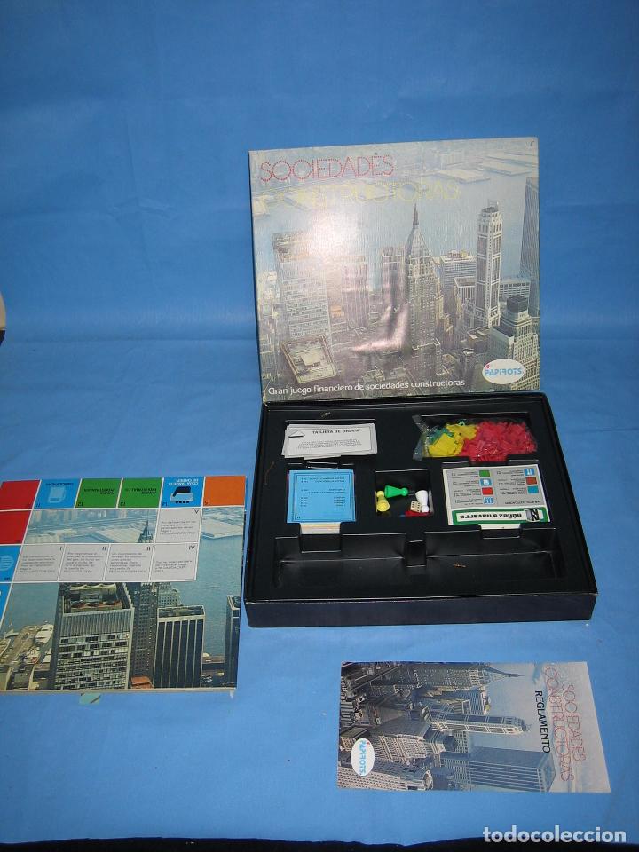 Juegos de mesa: 14 juego de mesa sociedad constructora de Papirots. Imcompleto - Foto 1