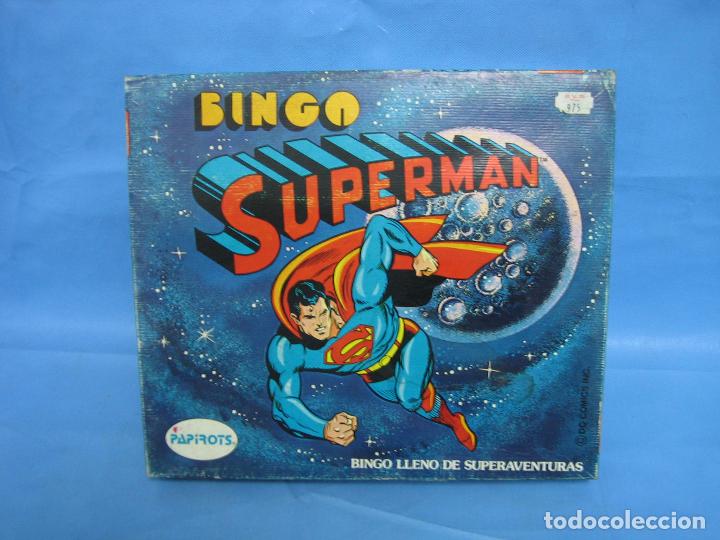 Juegos de mesa: 14 juego de mesa bingo de superman de Papirots - Foto 2