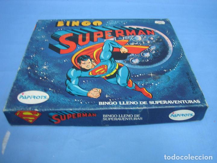 Juegos de mesa: 14 juego de mesa bingo de superman de Papirots - Foto 7