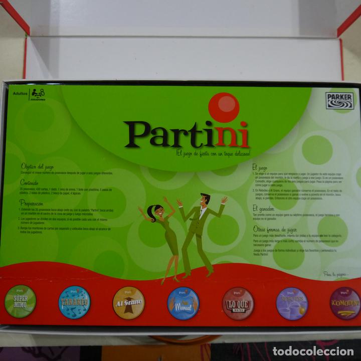 Juegos de mesa: PARTINI - PARKER - 2008 - Foto 4