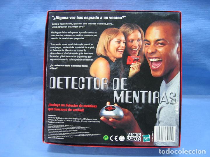 Juegos de mesa: juego de mesa detector de mentiras de Parker 2001 - Foto 11