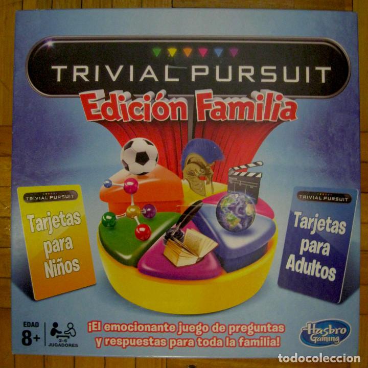 Trivial Pursuit Edicion Familia Parker Hasbro Comprar Juegos De