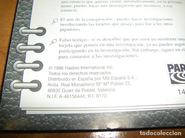 Juegos de mesa: Cluedo. Completo. 1996 - Foto 23