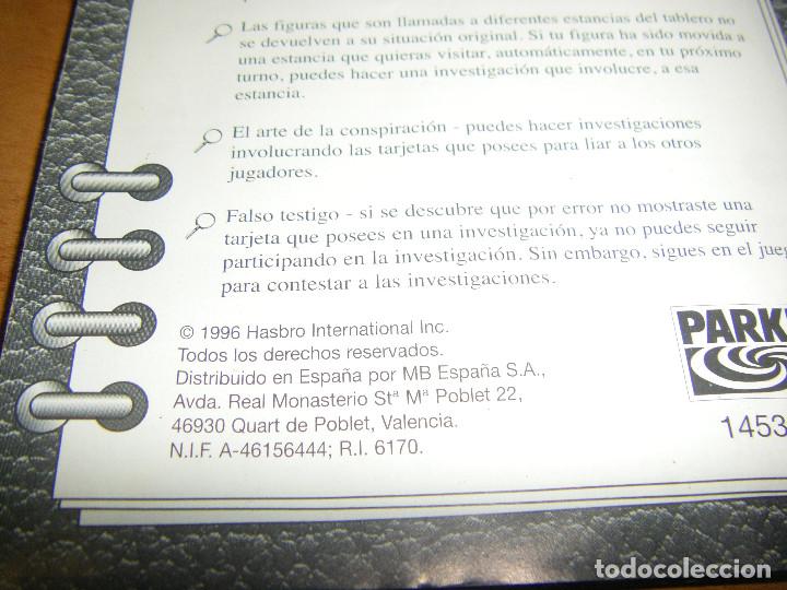 Juegos de mesa: Cluedo. Completo. 1996 - Foto 24
