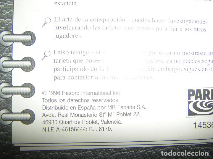 Juegos de mesa: Cluedo. Completo. 1996 - Foto 25