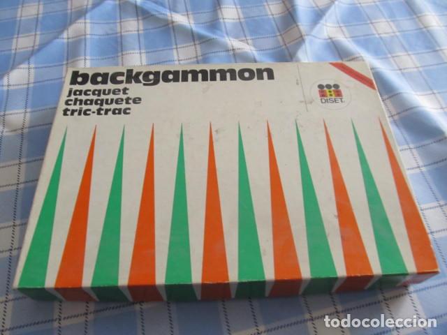 Juegos de mesa: M69 BACKGAMMON DISET A&Ntilde;OS 70 PERFECTO - Foto 1
