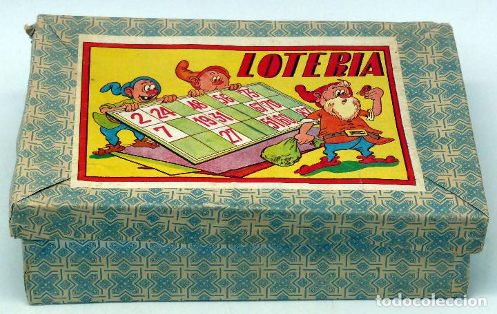 Loteria Infantil Bingo Enanitos Con Caja Fichas Comprar Juegos De