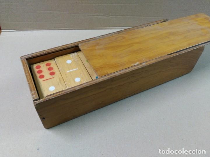 Juegos de mesa: Domino en madera gran formato - Foto 1