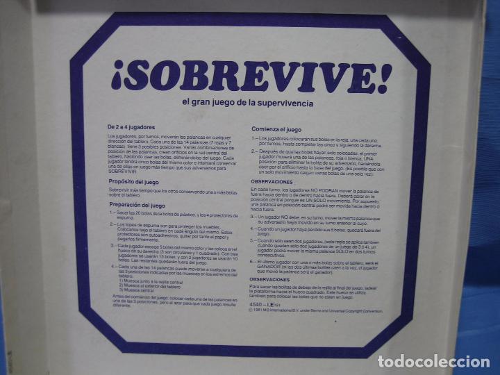 Juegos de mesa: Juego de mesa sobrevive de MB 1981 - Foto 5