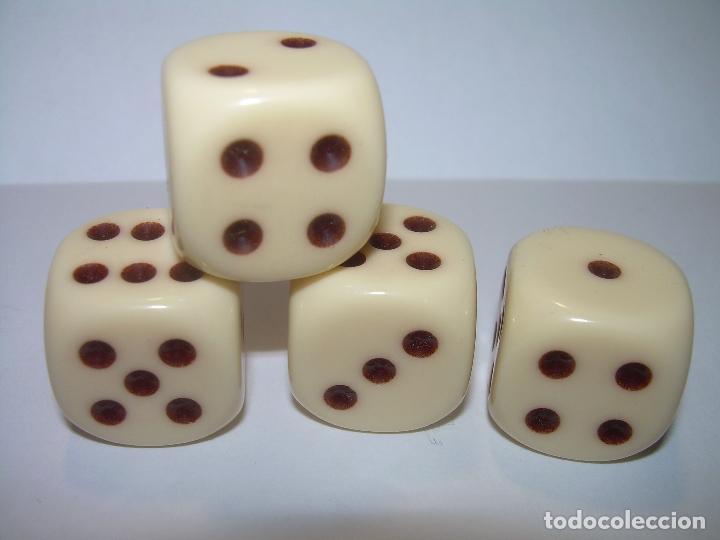 Juegos de mesa: ANTIGUO JUEGO DE DADOS...TOTAL. CUATRO. - Foto 2
