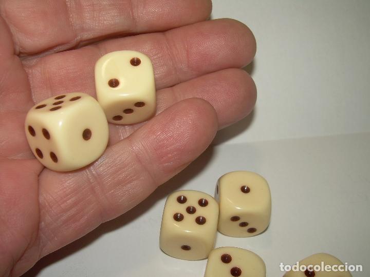 Juegos de mesa: ANTIGUO JUEGO DE DADOS...TOTAL. CUATRO. - Foto 3