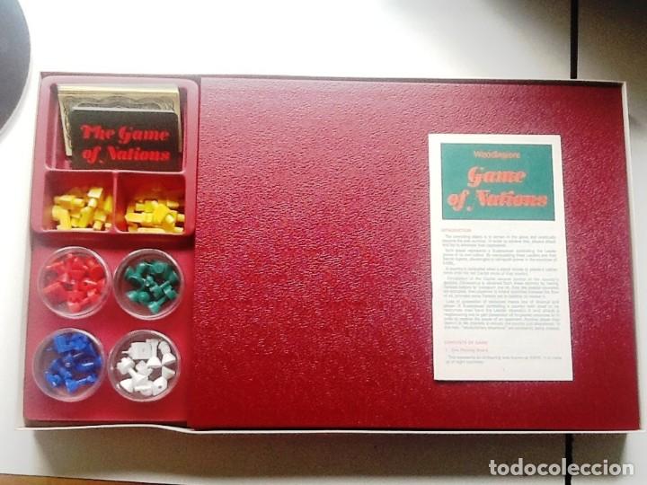 Juegos de mesa: THE GAME OF NATIONS  WADDINGTONS. A POLITIC STRATEGY GAME. - Foto 2