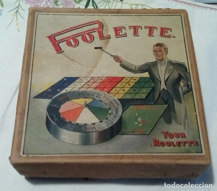 antiguo juego ruleta inglés poolette (una autén - Compra venta en  todocoleccion