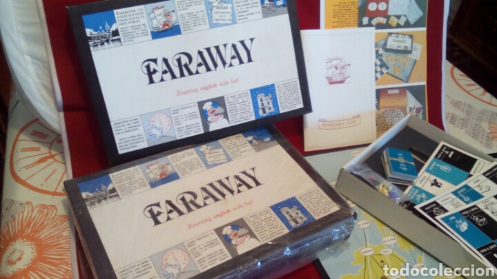 Juegos de mesa: Faraway, Learning English with fun! (Grimsel, 1991) - Foto 1