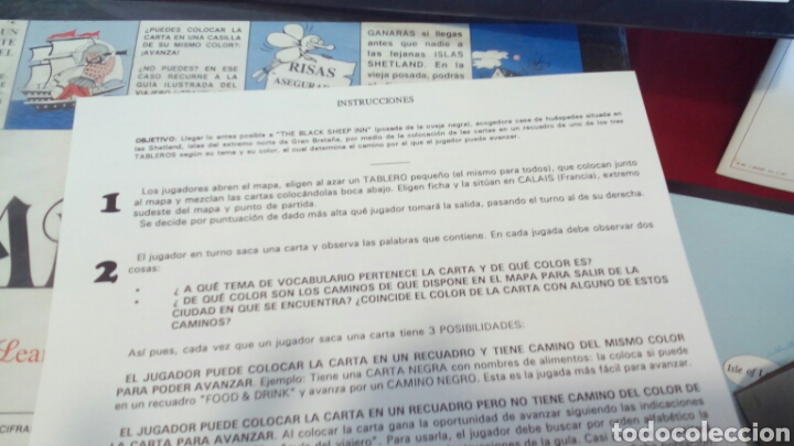 Juegos de mesa: Faraway, Learning English with fun! (Grimsel, 1991) - Foto 5