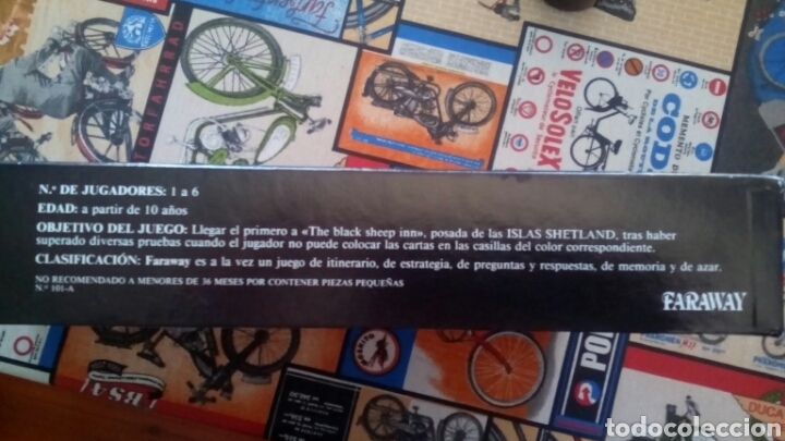Juegos de mesa: Faraway, Learning English with fun! (Grimsel, 1991) - Foto 7