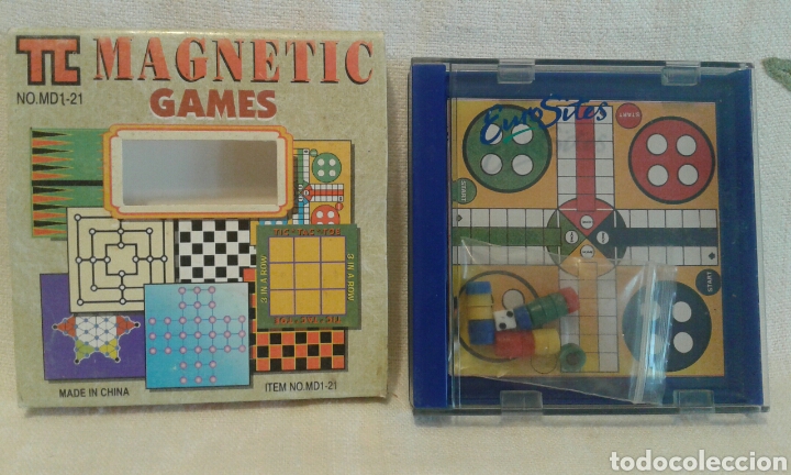 Juegos de mesa: Parch&iacute;s magn&eacute;tico 10x10 cm - Foto 2