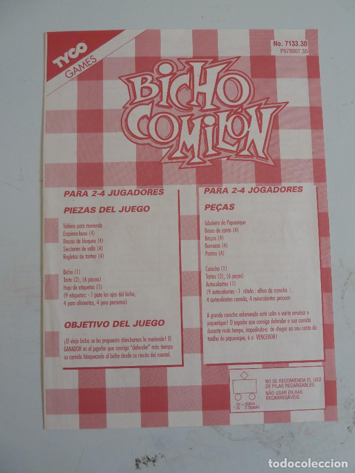 Juegos de mesa: BICHO COMILON - TYCO - Foto 7